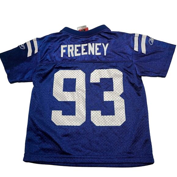 Reebok Indianapolis Colts Dwight Freeney #93 Home Jersey - Size Youth Small - Picture 2 of 7
